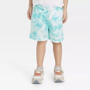 Cat & Jack Toddler Tie-Dye Pull-on French Terry‎ Shorts - 2T